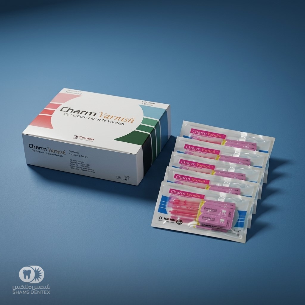 وارنیش سدیم فلوراید Charm Varnish دنتکیست Dentkist