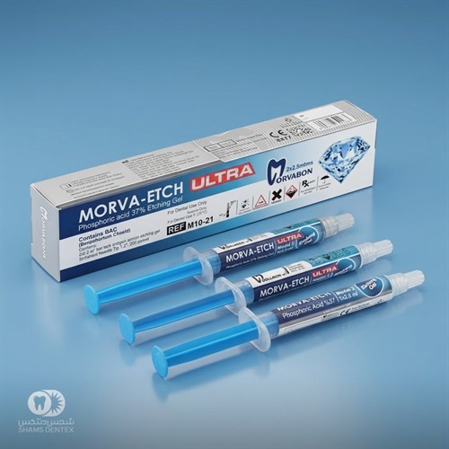 ژل اسید اچ اولترا سرنگی مروابن_ETCH ULTRA – سه تیوب 2.5 میل