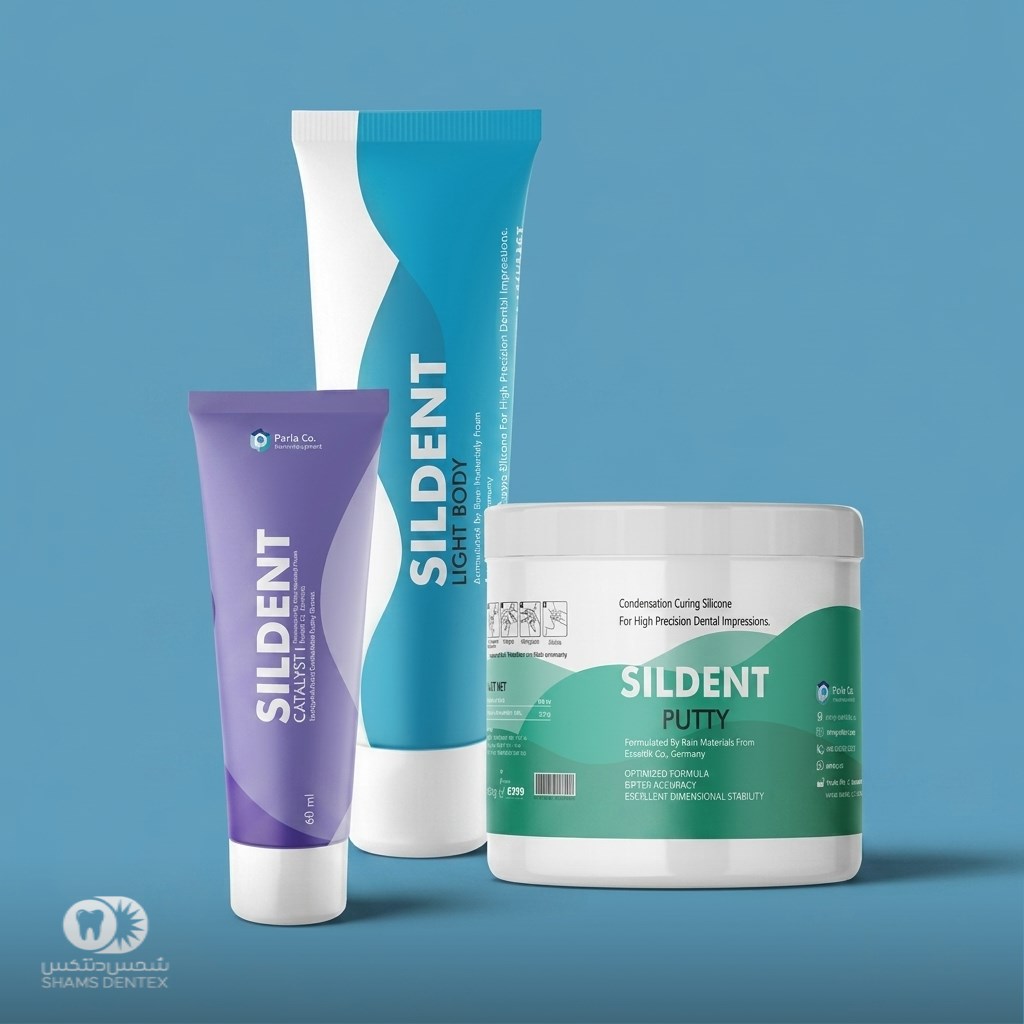 ست ماده قالبگیری C-Silicone Ex Sildent - پارلا